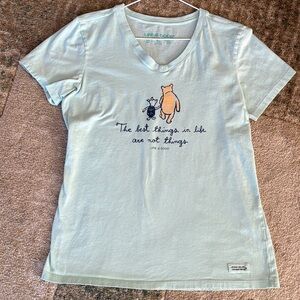 Life is Good Winnie the Pooh & Piglet “The Best Things in Life are not Things”